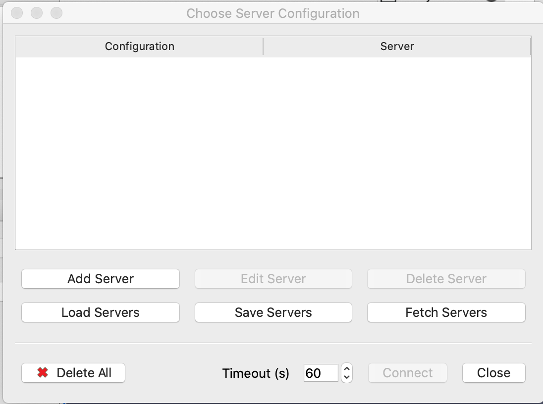 Select Load Servers