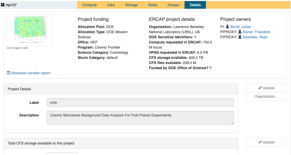 Project Repo Information page2