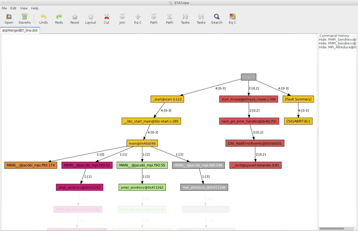 ATP merged BT for hung application
