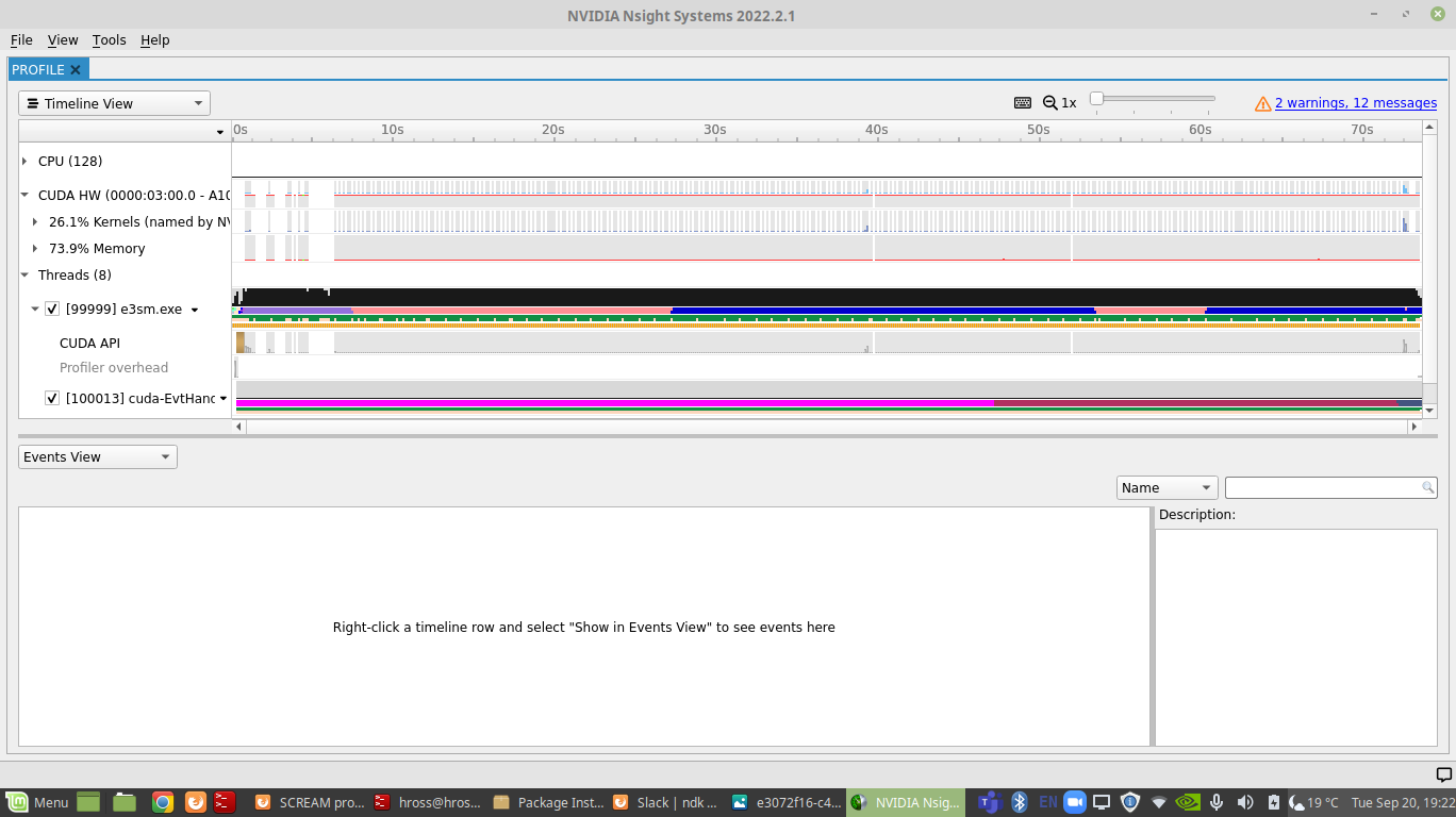 Nsight Sytems example